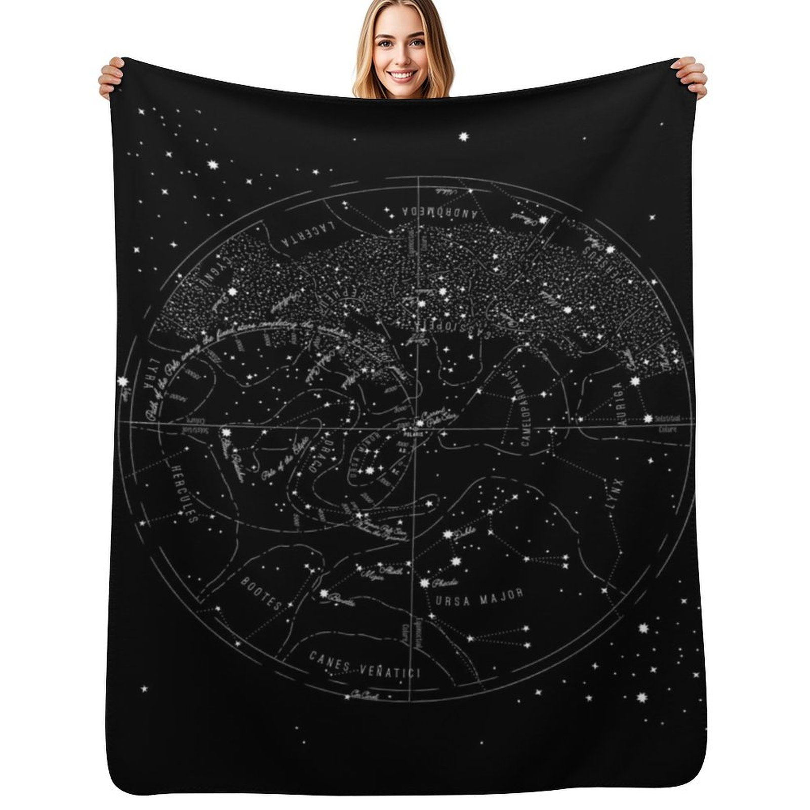 Selimut Bintang Vintage Detail - Custom Star Map ulasan dan harga